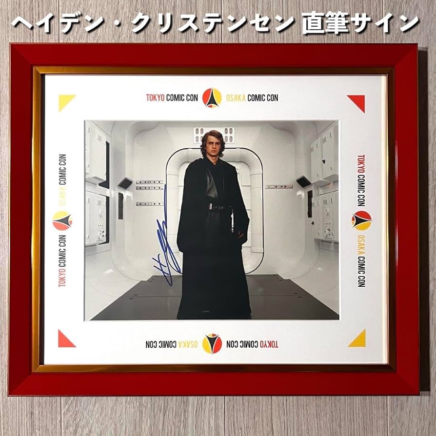 ヘイデン クリステンセン　アナキン　直筆サイン　東京コミコン ヘイデン クリステンセン アナキン 直筆サイン 東京コミコン 2025年